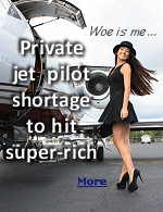 The worlds super-rich could soon be forced to slum it on commercial planes due to a shortage of pilots for private jets.